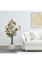150 cm Flowering Artificial Blossom Tree - Faux Floral Accent for Beautiful Indoor Décor - 5