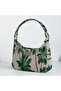 Eloise Rhinestone Chic Clutch Handcrafted Jacquard Fabric Eco-Friendly with Glamour - 2