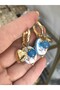 Heart Charmed Ceramic Model Earrings - 2