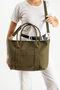 Mega Polo Faux Leather Crossbody Shoulder Bag