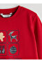 Lcw kids crew neck christmas-themed boys' sweatshirt - 2