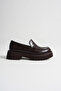Women's Daily Comfortable Loafer Brown - 2
