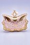 Women's Butterfly Detailed Bronze Evening Dress Bag. Stone Embroidered Clutch Bag. Evening Bag. - 2