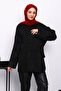 Black Belted Glitter Cardigan