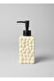 Decorative Foam Patterned Liquid Soap Dispenser – Pumped Bathroom and Kitchen Detergent Bottle