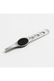 Oblique and Straight Tip Stainless Steel Eyebrow Tweezer Set Professional - 3
