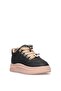 25K421 Women's Genuine Leather Classic Sneaker Black - 2