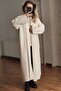 Shawl Collar Thick Long Fit Cardigan