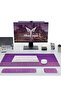 ثيرمو مجموعة ماوس باد تراثية احترافية TM02 مقاس XXL مع مسند كيبورد ومسند ماوس mouse pad جودة عالية - 6