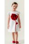 Girl's Henna Wedding Dress Girl's Birthday Special Occasion Concept Dress