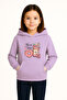 Premium 3 for Children with Donut and Milkshake Print. Yarn Compact Sweatshirt