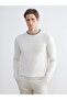 Crew Neck Men's Knitwear Sweater