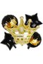 Crown balloon set, 5 pcs