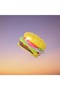 Foil Balloon Hamburger, 45cm - 2