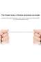 Data/Charging Cable Compatible with iPhone/iOS, Lightning Type, Fast Charging, 3m, White - 2