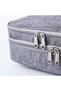 Electronic Accessories Organizer, Polyester, Waterproof, Gray - 2