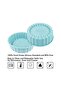 Silicone Cake Pan 18cm Nonstick Round Mold for Cheesecake Brownie Tart Pie Green - 6
