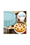Silicone Cake Pan 18cm Nonstick Round Mold for Cheesecake Brownie Tart Pie Green - 2