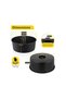 10-Inch Nonstick Angel Food Cake Pan – One-Piece Tube Pan for Baking Pound and Chiffon Cakes - 2