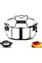 Stainless Steel Pudding Mold Compatible with Instant Pot Cheesecake Flan Pan for Baking