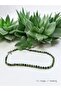 Anyolite Natural Stone Cube Hexagon Cut Design Necklace (45cm)