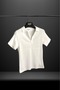 Women's 2-Pack Polo Neck Short Sleeve Camisole T-Shirt Burgundy White - 4