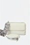 5766 Multi-Compartment Imported Crossbody Women's Bag and Wallet Set - Patterned Strap - 8