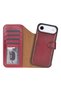 iPhone 17 Air Genuine Leather Card Holder Case – Rfid Protection, Stand Feature, Magsafe Compatible