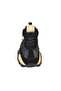 Men's Thick Non-Slip Rubber Sole Lace-Up Color Detailed Sneakers Shoes - 4