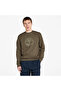Kennebec River Tree Logo Crew Neck Sweat Men's Green Sweatshirt