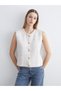 Crew Neck Women's Knitwear Vest