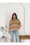 Bearded Fabric Soft Texture Knit Sweater - 2