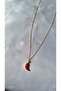 Pepper Necklace Steel Red Cornicello Luck Abundance Necklace - 5