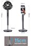 43 inch 120°+105° Oscillating Pedestal Circulator Fan, Plasma Purification, Remote Control, 4 - 8