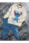 Stıch Printed Boy's Suit