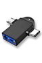 OTG Adapter 3in1, USB to USB-C / MicroUSB