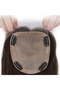 Front Extra Tulle Dark Chestnut Baby Base Cap - 13X14Cm - 3