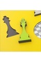 Montessori Wooden Chess Piece Puzzle Shadow Matching Educational Toy Preschool - 3