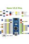 لوحة تحكم MakerFocus Mini Nano V3.0 ATmega328P مع كابل USB لـ Arduino - 5