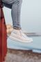 Ch258 Roma Men's Sports Casual Lace-Up Leather Boots Cbt - White - 4
