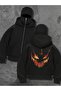 Snow Masked Ninja Unisex Sweatshirt Cardigan 2Strands Thick Fleece
