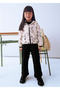 Girl's 3-Piece Set - Hooded Sweatshirt & 2 Sweatpants
