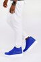 Ch258 Roma Men's Sports Casual Lace-Up Leather Boots Cbt - Blue - 3