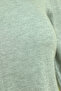 Gray Glitter Asymmetrical Knit Sweater - 3