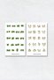 6-Piece Sticker Set / Bullet Journal / Scrapbook / Agenda Sticker Set / Sticker Book - 4