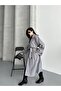Women's Oversized Lined Rayon Trench Coat 25102 - 8