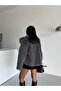 Shawl Collar Oversize Lined Premium Fur Coat - 5