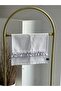 Ivory Linen Ruffled Dishcloth - 5