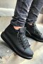 Ch258X Men's Sports Casual Lace-Up Leather Boots Cst - Black - 2