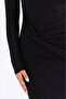 Women's Silvery Lycra One Shoulder Long Party Stylish Evening Dress - 6